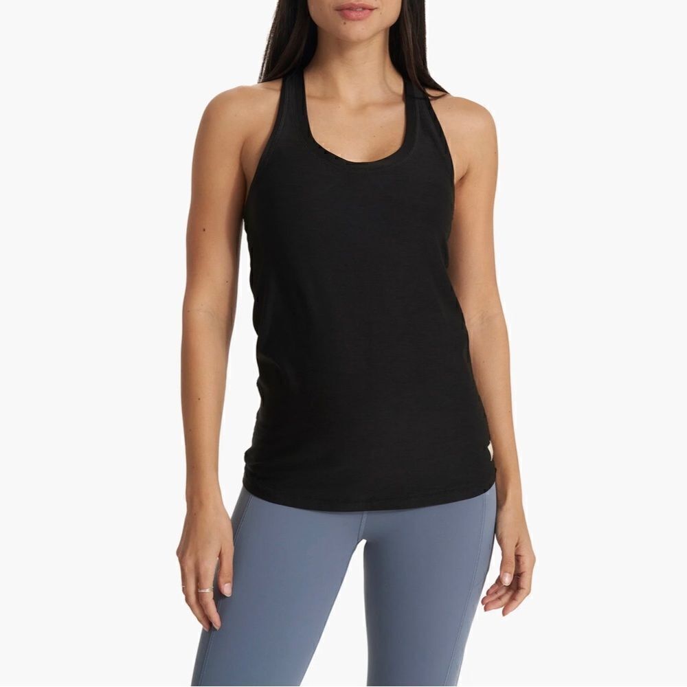 Xersion  large slim fit athletic tank gray black